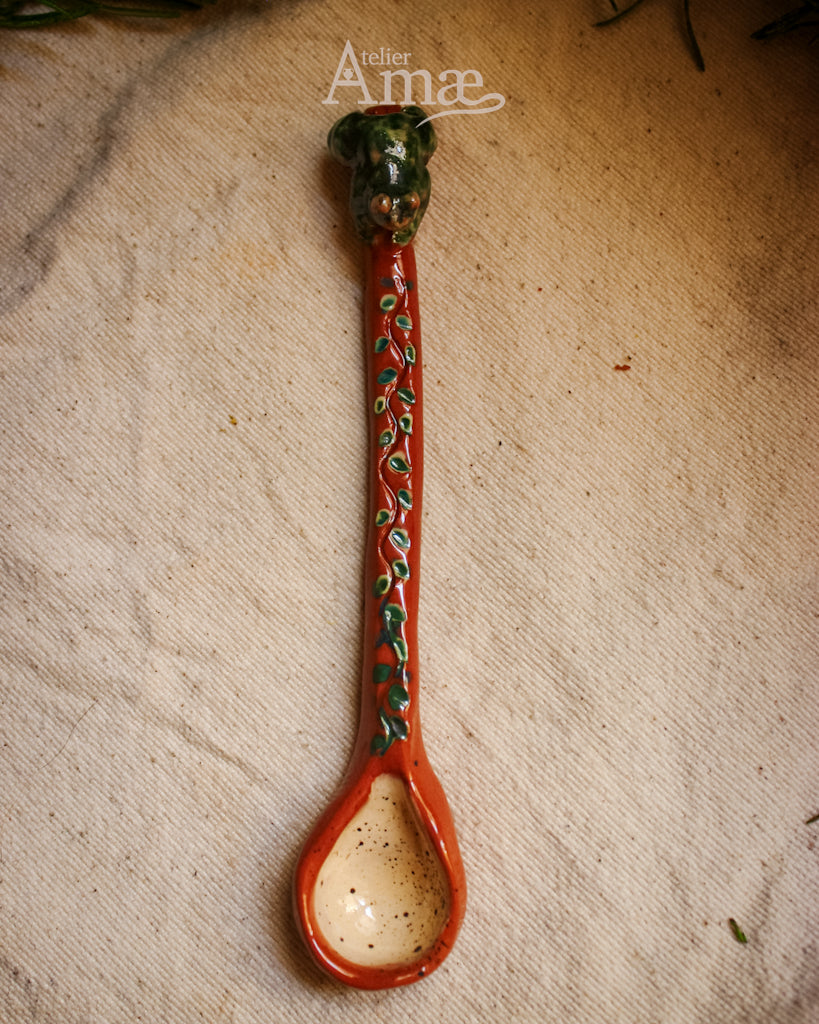 Cuillère Grenouille des marais