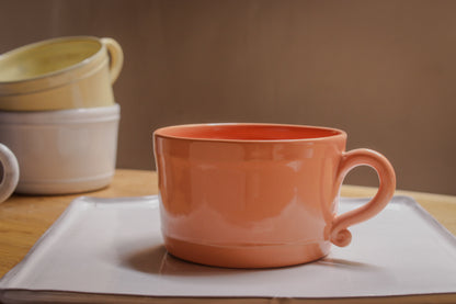 Tasse chocolat thé café Bastide en céramique fait main 8 coloris
