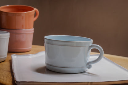 Tasse chocolat thé café Bastide en céramique fait main 8 coloris