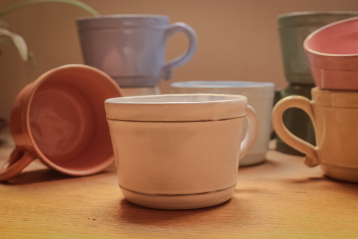 Tasse à café Bastide en céramique fait main 8 coloris
