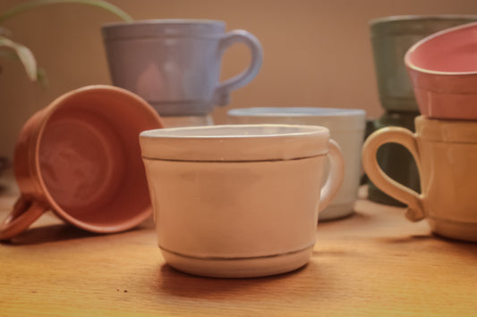 Tasse à café Bastide en céramique fait main 8 coloris