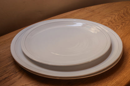 Bastide handmade ceramic dinner plate 8 colors
