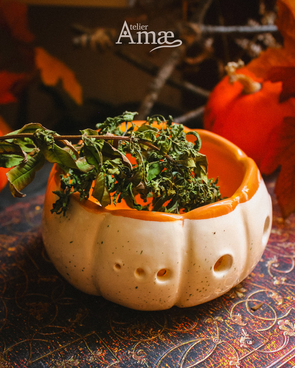 Bowl for removing stems - Bowl for removing weeds - The Pumpkin Ball