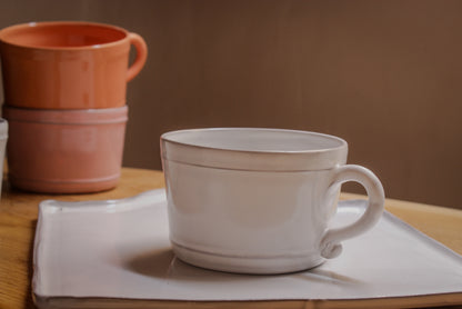 Tasse chocolat thé café Bastide en céramique fait main 8 coloris