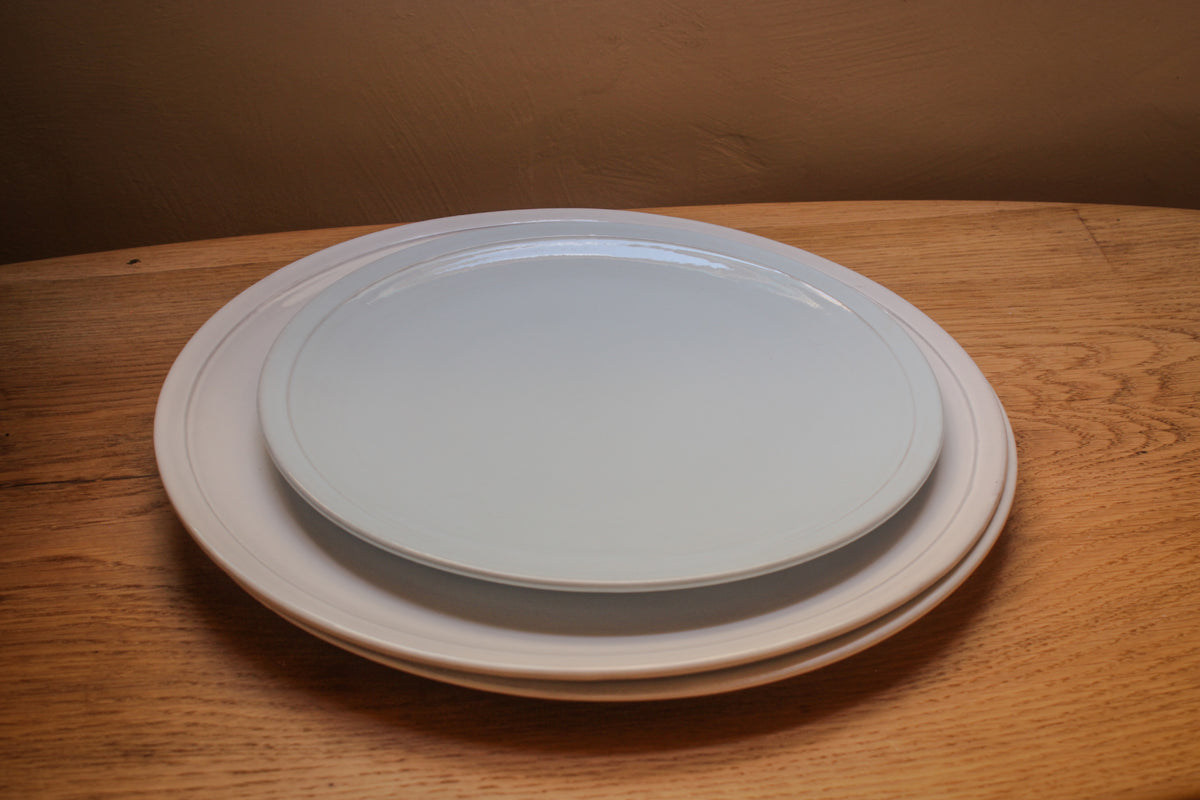 Bastide handmade ceramic dinner plate 8 colors