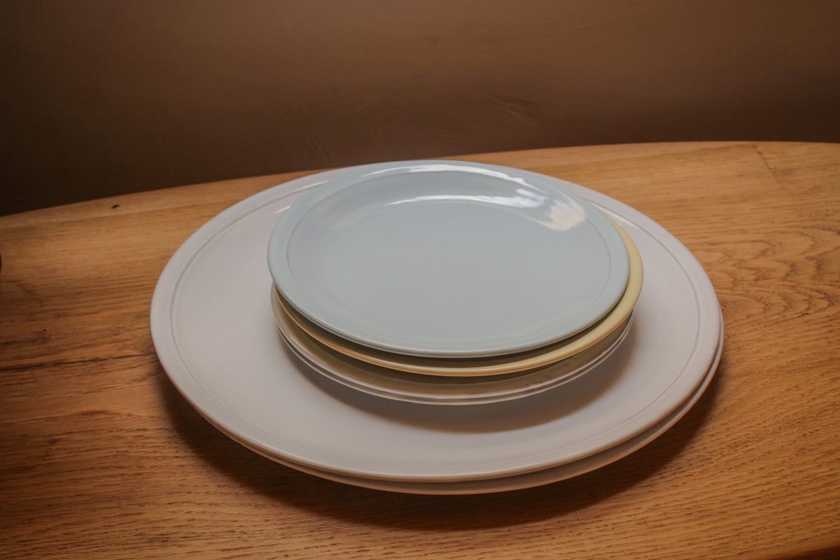 Assiette dessert Bastide en céramique faite main 8 coloris