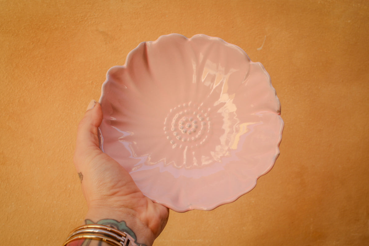 Coupelle en forme de fleur Pivoine en céramique faite main, 5 couleurs, cadeau décoration