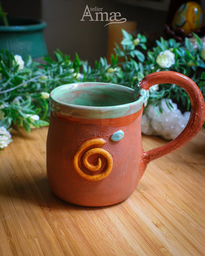 Mug Déesse Mère – Cœur Spiralé