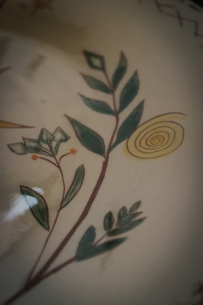 Grand Plat Imbolc Cerf - accroche murale