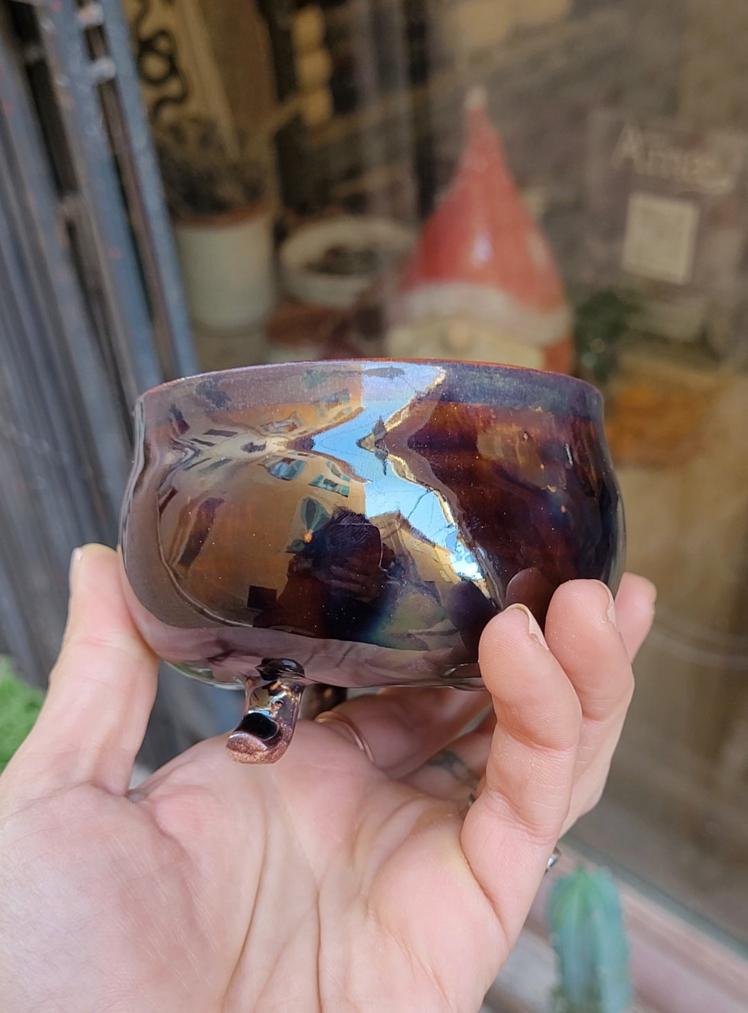 Tasse Mini Chaudron Obscurial en céramique - Artisanal et Magique