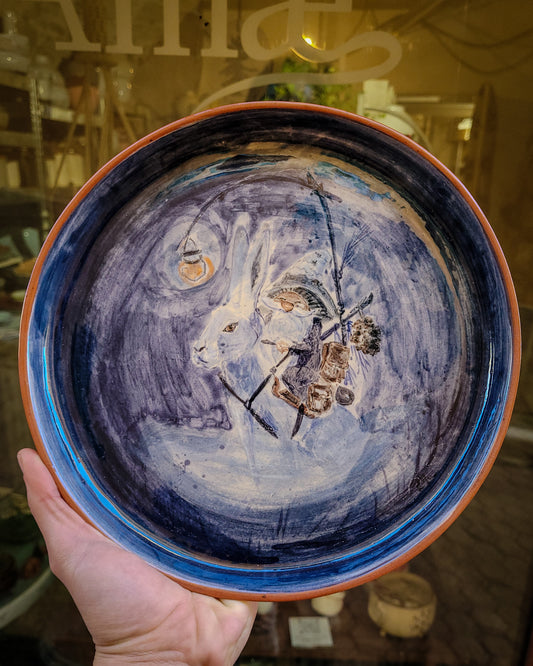 Assiette Les Voyageurs de l'hiver