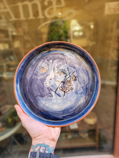 Assiette Les Voyageurs de l'hiver
