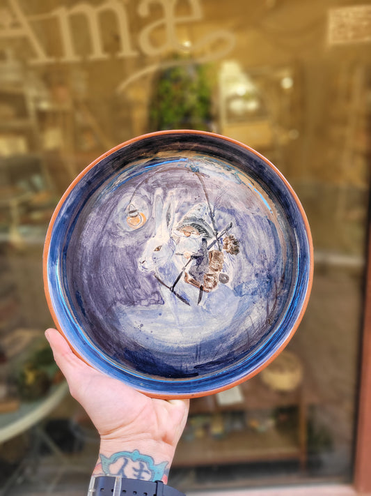 Assiette Les Voyageurs de l'hiver