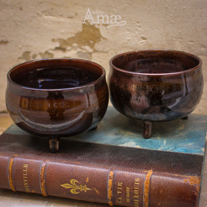 Tasse Mini Chaudron Obscurial en céramique - Artisanal et Magique